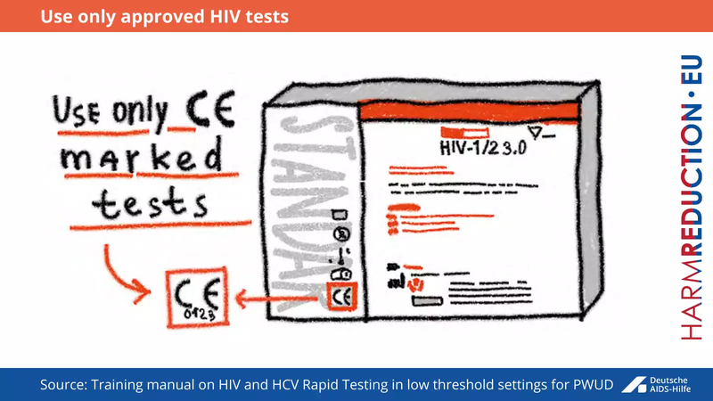 9 - Use only approved HIV tests