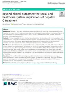 Beyond clinical outcomes: the social and healthcare system implications of hepatitis C treatment
